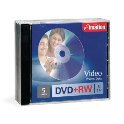 Imation 4X DVD+RW 4.7GB 單片盒裝