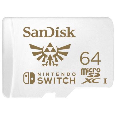 SanDisk 任天堂 Switc 專用 記憶卡 V30 U3 C10 A1 UHS-1 100MB/s 限定塗裝款 Nintendo 馬力歐 薩爾達傳說 動物森友會 switch